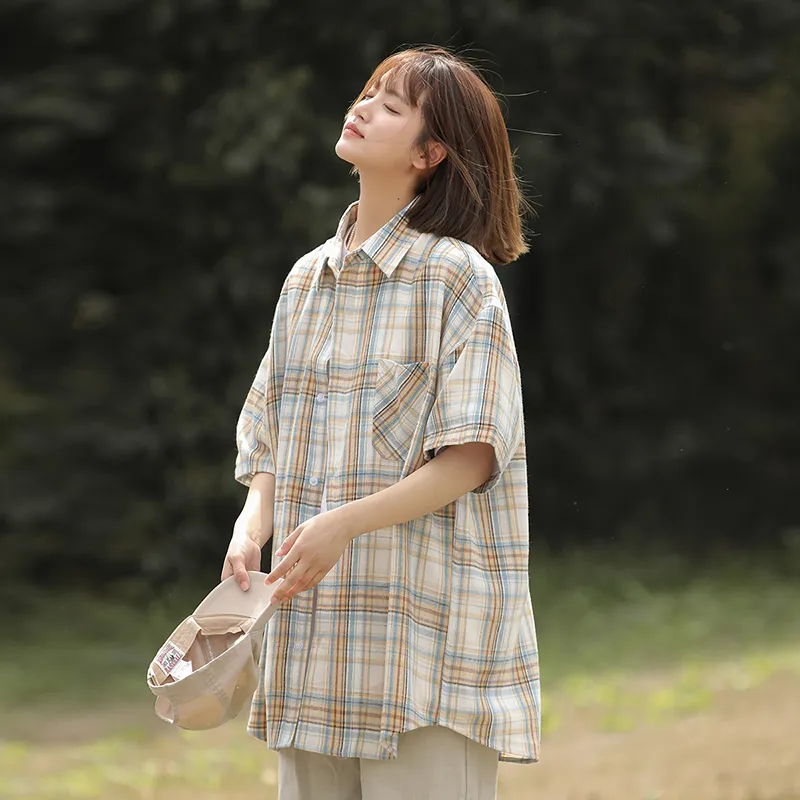 ROBINHOOD Shirt Unisex Yellow Plaid-2