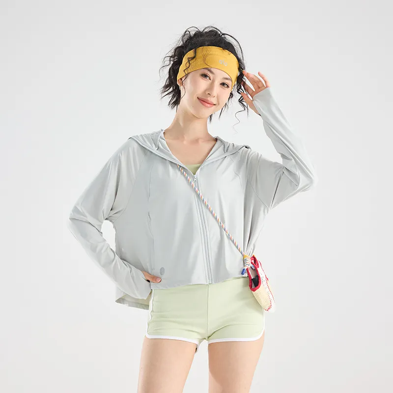 ROBINHOOD Detachable UV Protection Cooling Sun Protection Sun Protection Clothing Women's-5