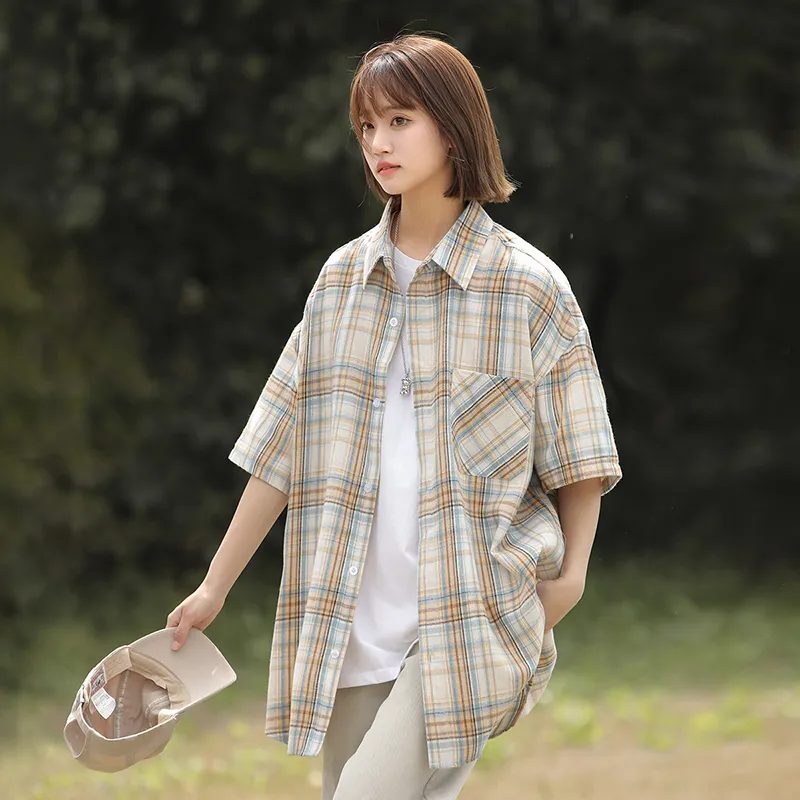 ROBINHOOD Shirt Unisex Yellow Plaid-3