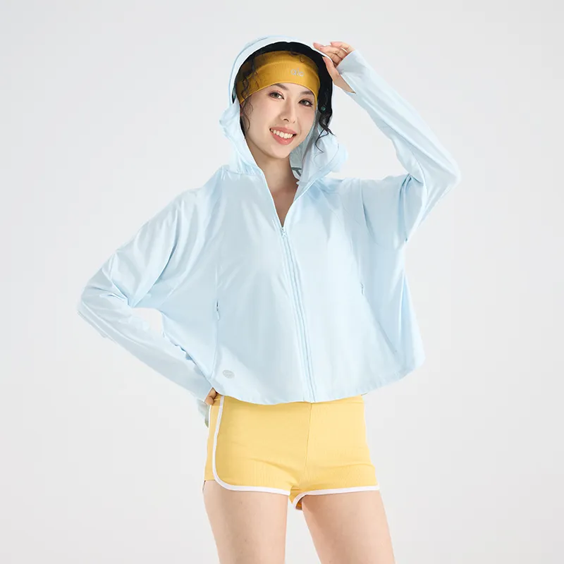 ROBINHOOD Detachable UV Protection Cooling Sun Protection Sun Protection Clothing Women's-10