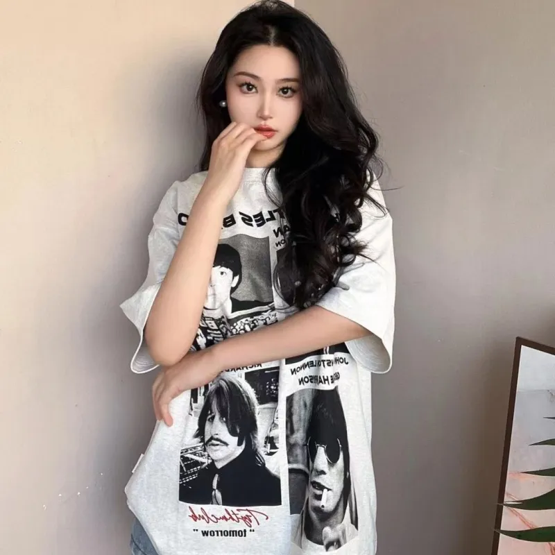 ROBINHOOD T Shirts Women's White-2