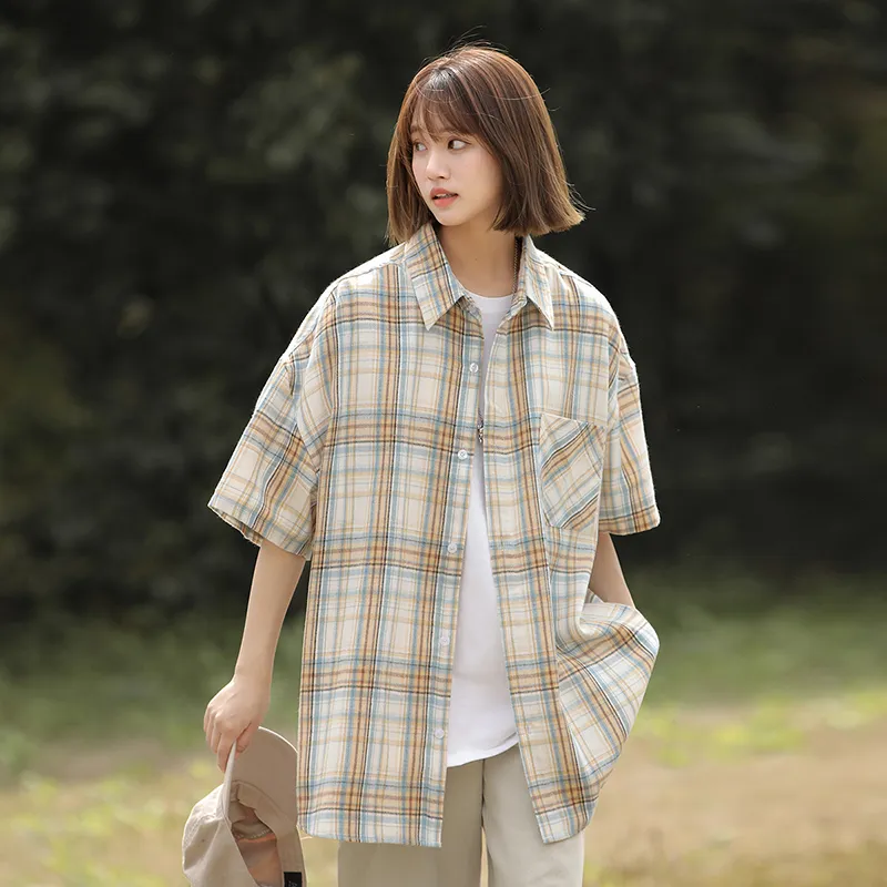 ROBINHOOD Shirt Unisex Yellow Plaid-4