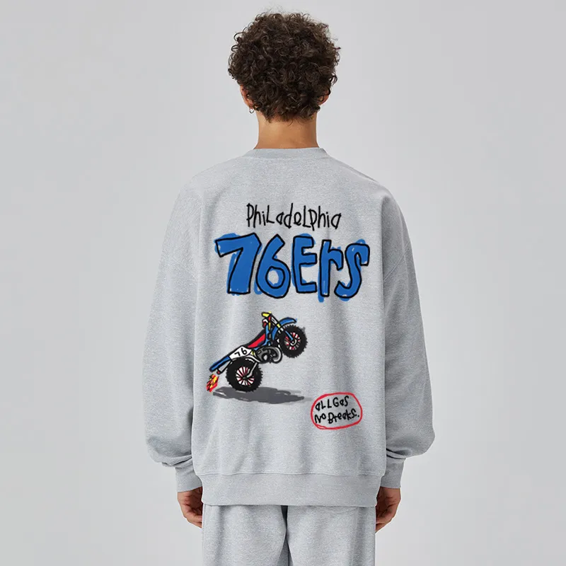 AFTER SCHOOL SPECIAL Sweatshirt Unisex Light Gray-2