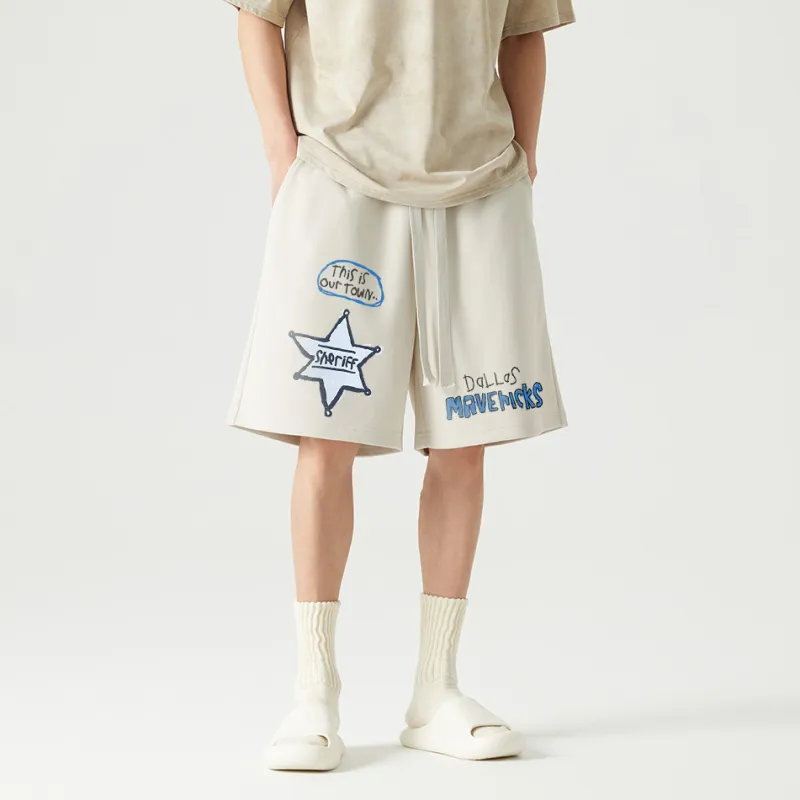 AFTER SCHOOL SPECIAL Casual Shorts Unisex Apricot-3