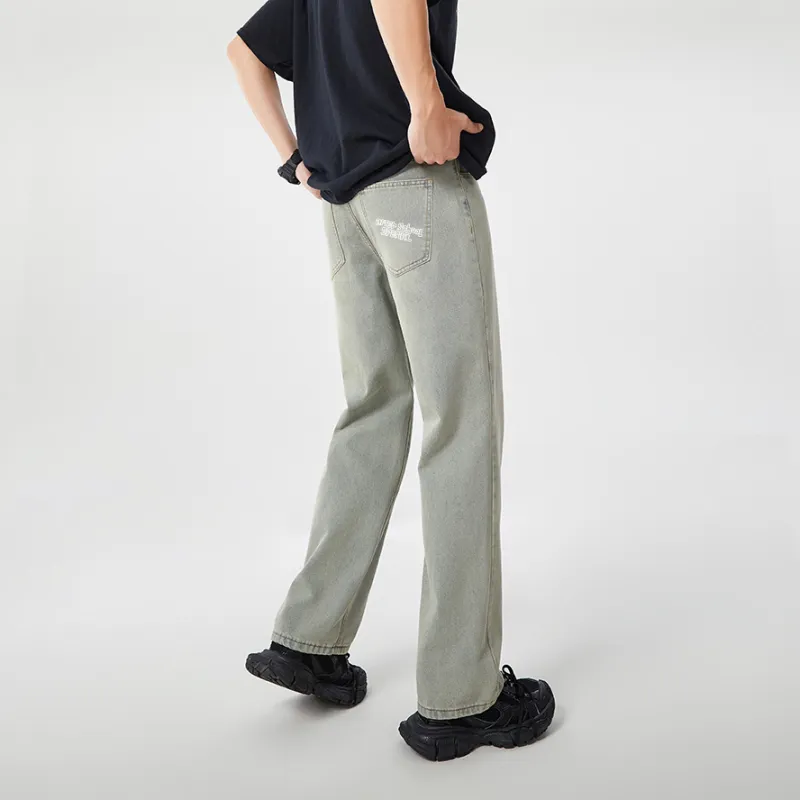AFTER SCHOOL SPECIAL Jeans Unisex Yellow Mud-3