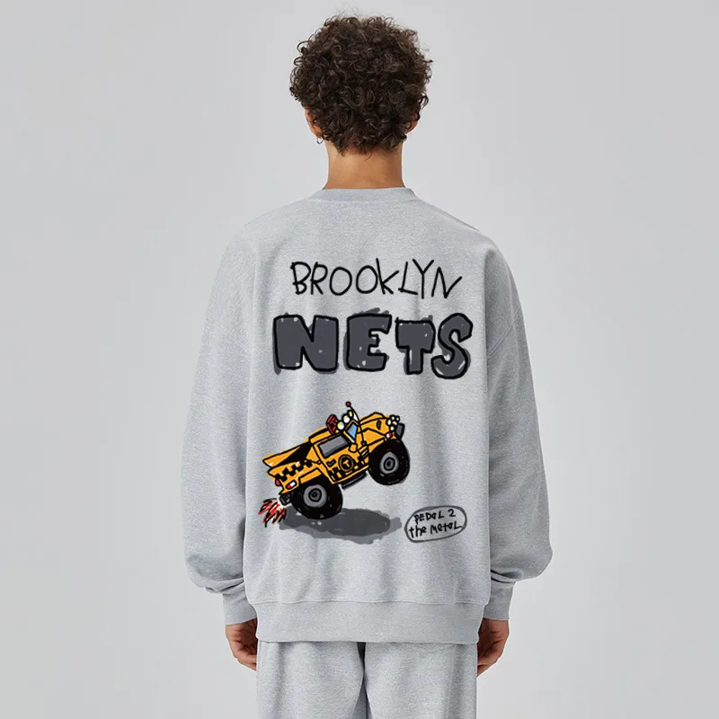 AFTER SCHOOL SPECIAL Sweatshirt Unisex Light Gray-2