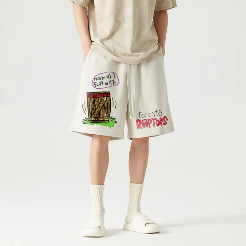 AFTER SCHOOL SPECIAL Casual Shorts Unisex Apricot-3