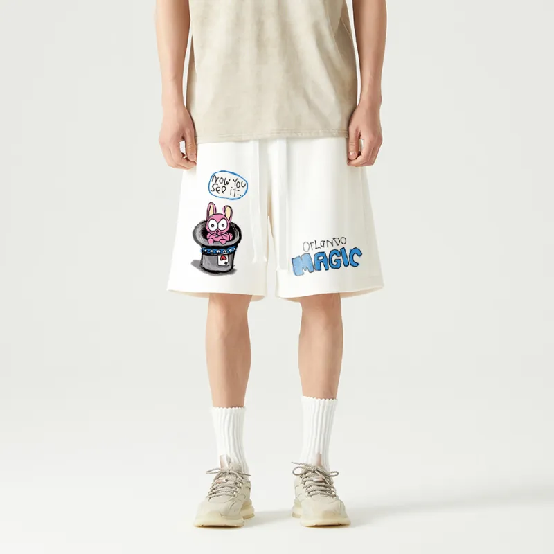 AFTER SCHOOL SPECIAL Casual Shorts Unisex White-3