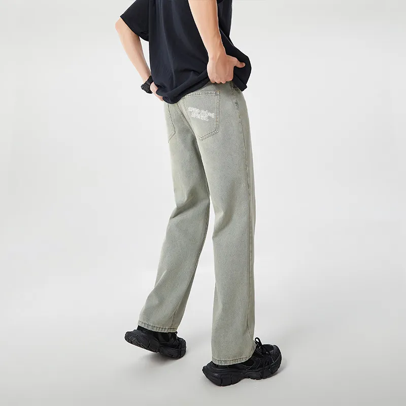 AFTER SCHOOL SPECIAL Jeans Unisex Yellow Mud-3