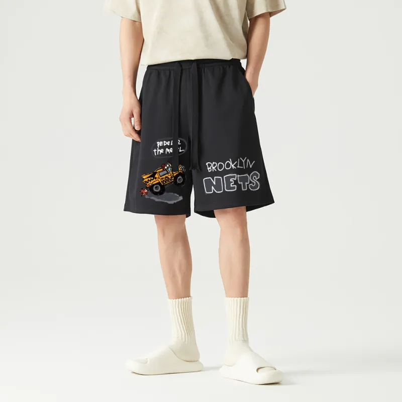 AFTER SCHOOL SPECIAL Casual Shorts Unisex Black-5