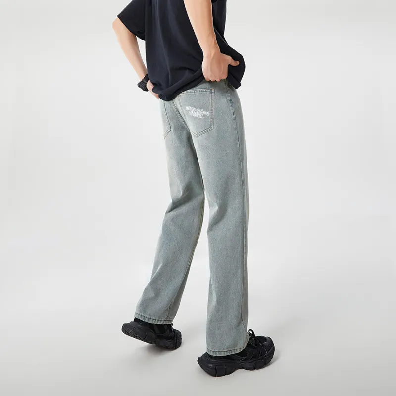 AFTER SCHOOL SPECIAL Jeans Unisex Light Blue-3