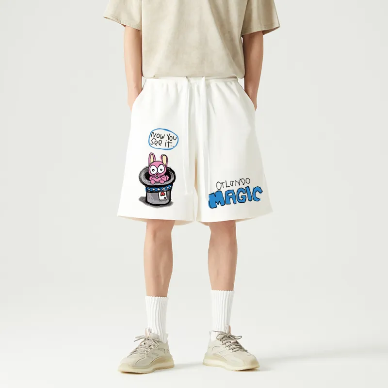 AFTER SCHOOL SPECIAL Casual Shorts Unisex White-4