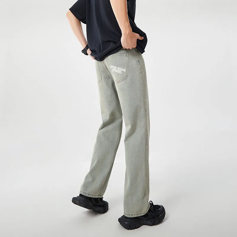AFTER SCHOOL SPECIAL Jeans Unisex Yellow Mud-3