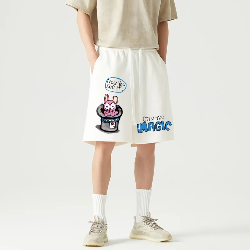 AFTER SCHOOL SPECIAL Casual Shorts Unisex White-5