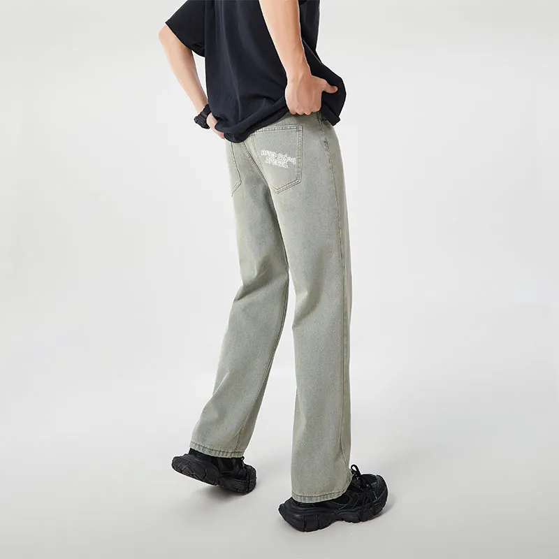 AFTER SCHOOL SPECIAL Jeans Unisex Yellow Mud-3