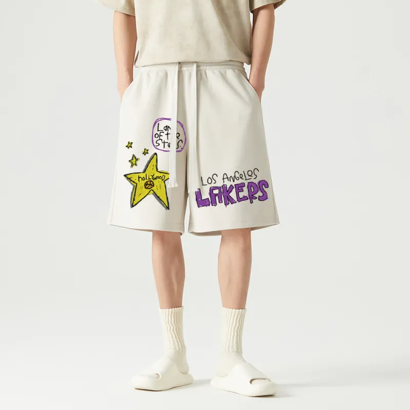 AFTER SCHOOL SPECIAL Casual Shorts Unisex Apricot-4