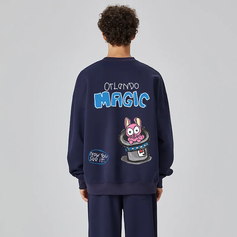 AFTER SCHOOL SPECIAL Sweatshirt Unisex Navy Blue-2