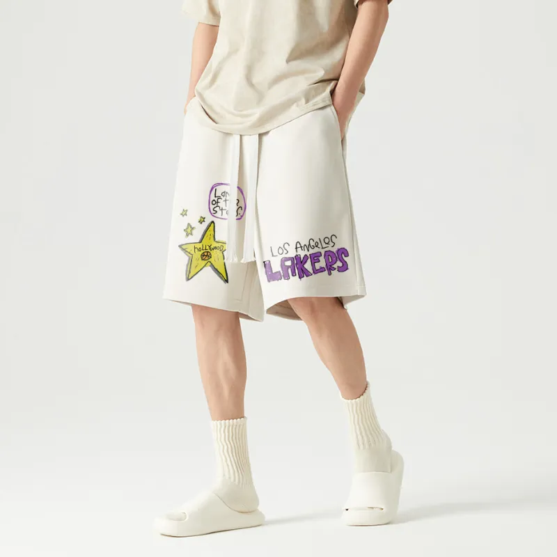 AFTER SCHOOL SPECIAL Casual Shorts Unisex Apricot-7