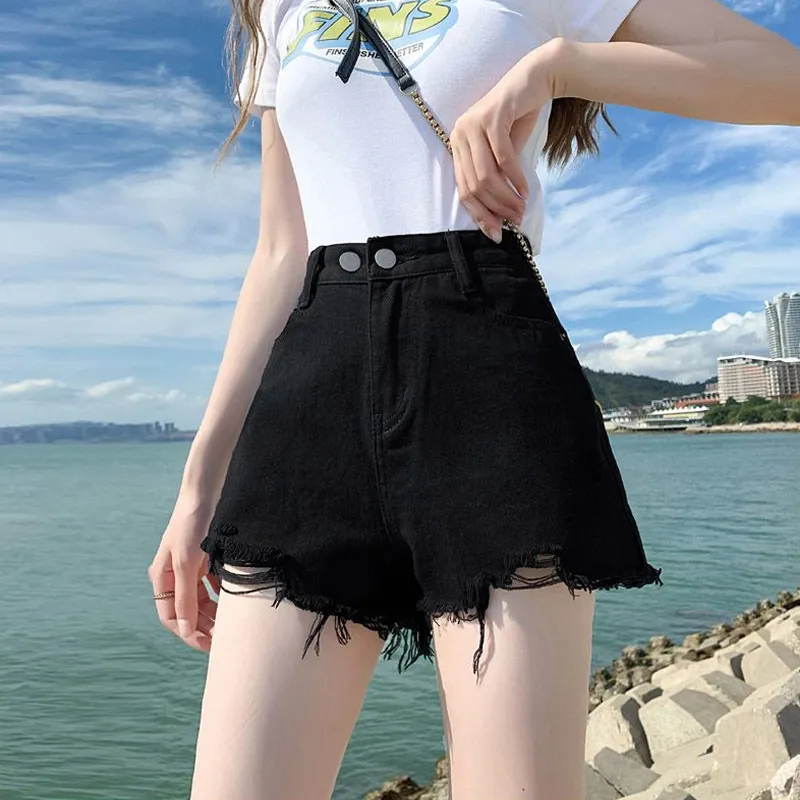 Concubine Zhu Denim Shorts Women's-3