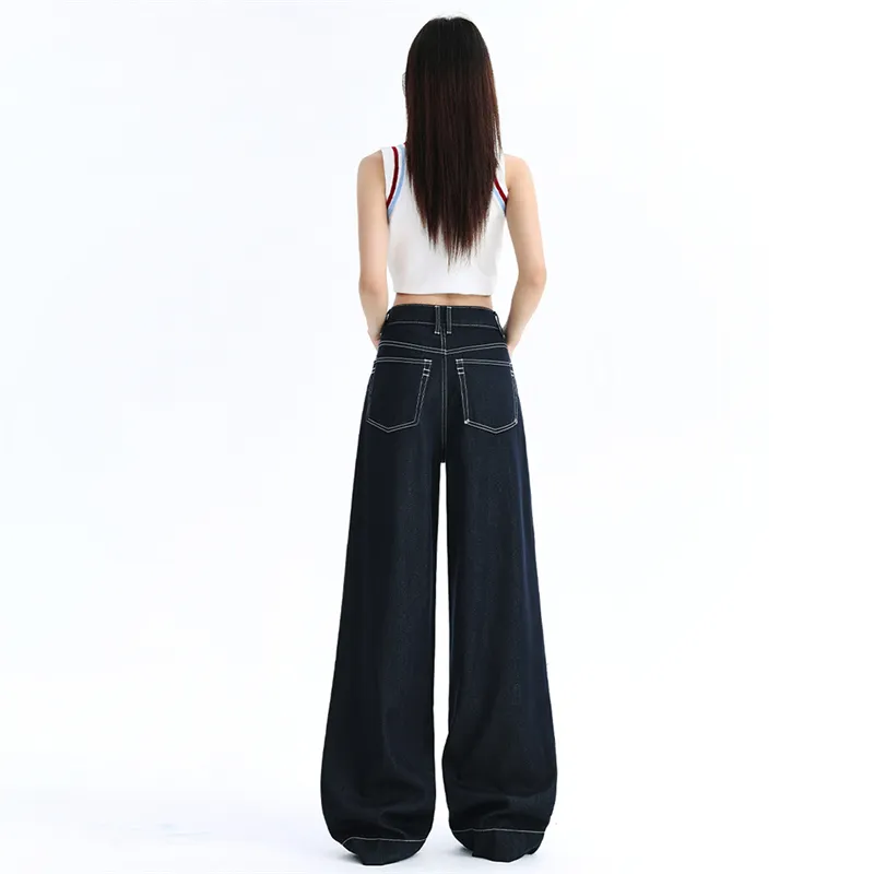 Concubine Zhu Jeans Women's Bathing Light Blue-2