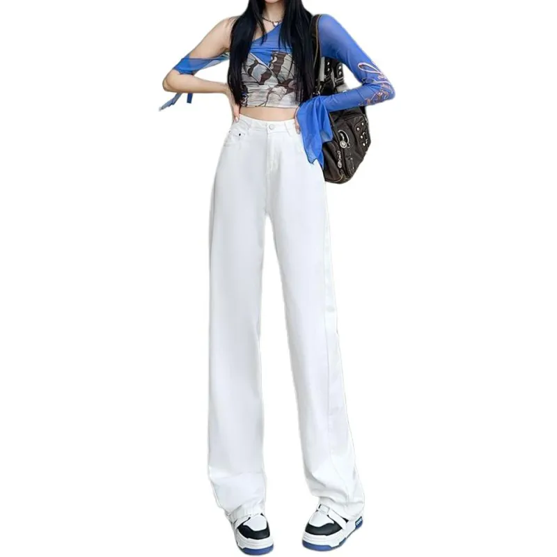 Concubine Zhu Jeans Women's White-2