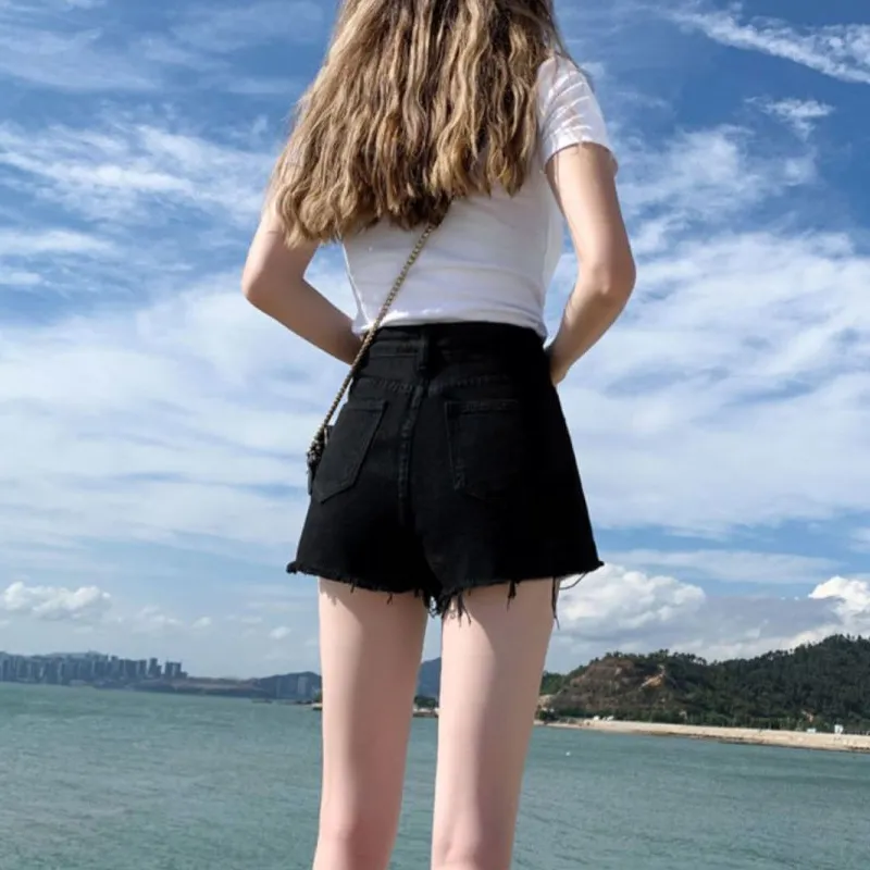 Concubine Zhu Denim Shorts Women's-4