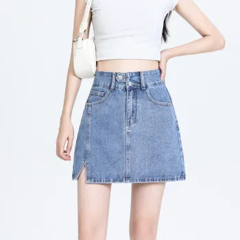 Concubine Zhu Denim Short Skirts Women's