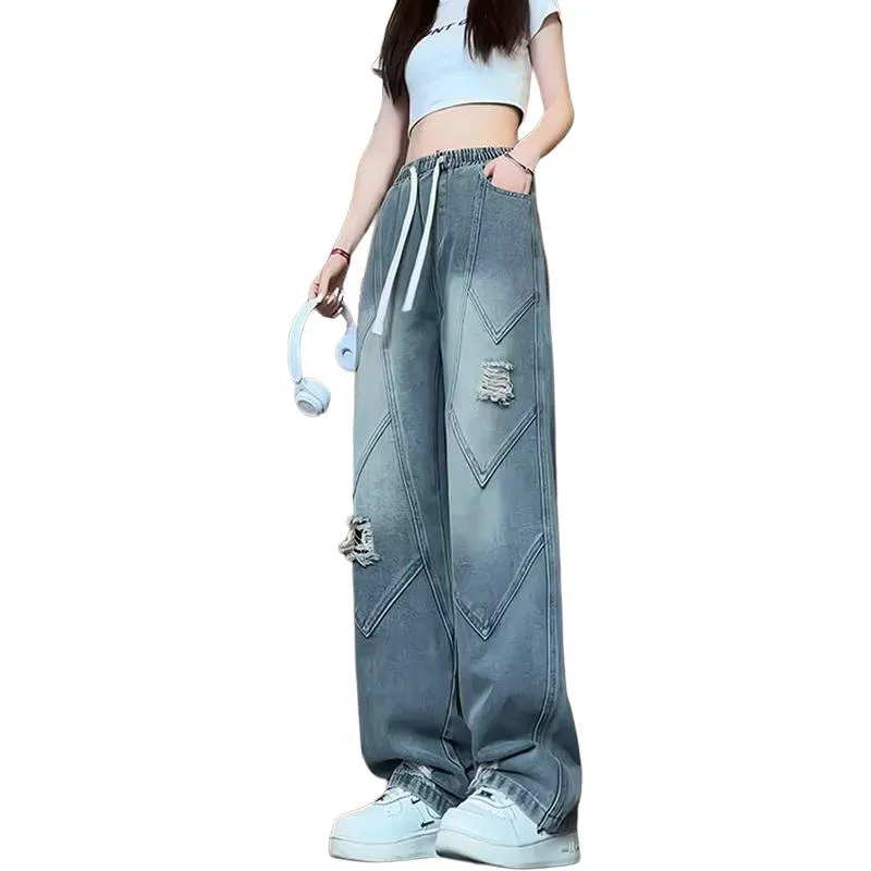 Concubine Zhu Jeans Unisex Black-9