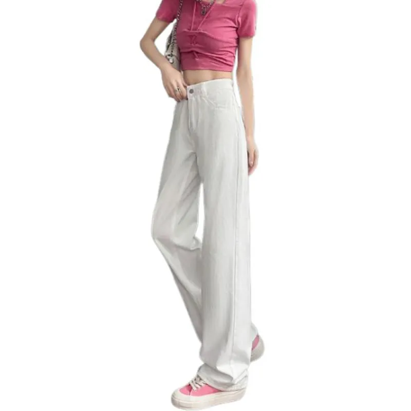 Concubine Zhu Jeans Women's White-1
