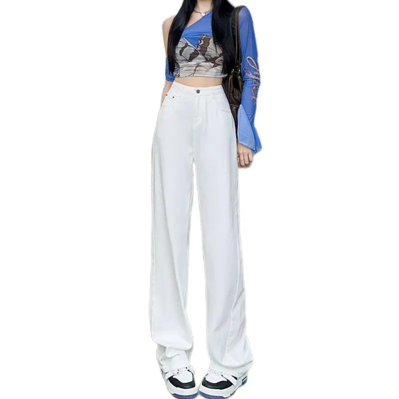 Concubine Zhu Jeans Women's White-1