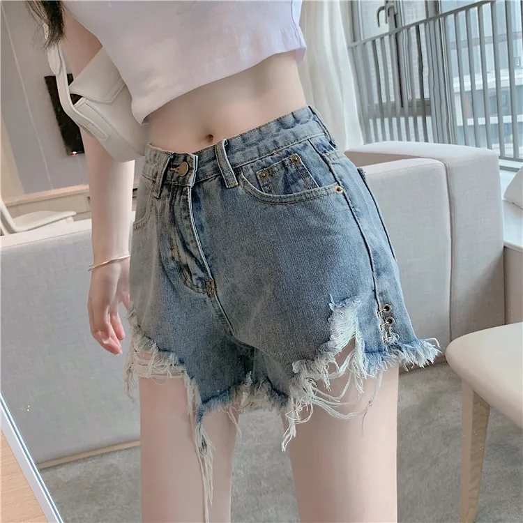 Concubine Zhu Jeans Women's Light Blue-4