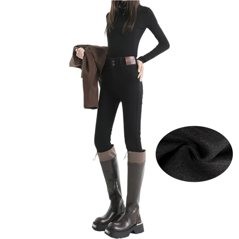Concubine Zhu Jeans Women's Black-9