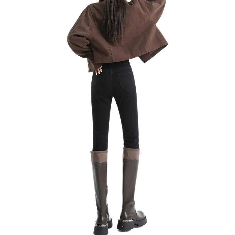 Concubine Zhu Jeans Women's Black-7