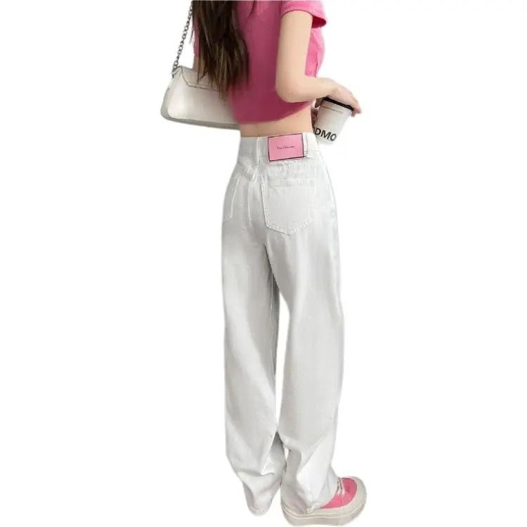 Concubine Zhu Jeans Women's White-4