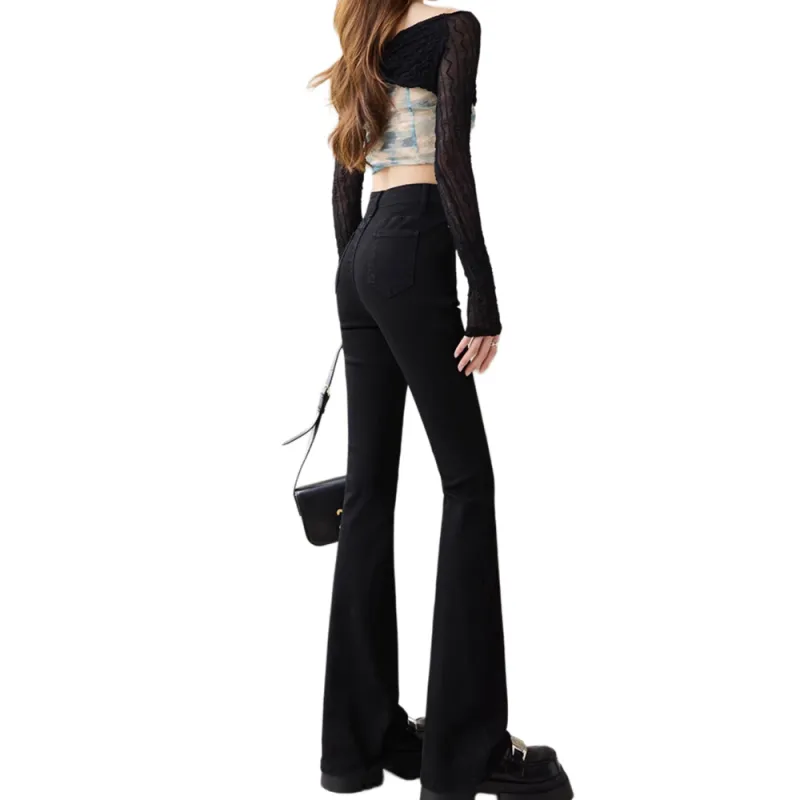 Concubine Zhu Jeans Women's Black-7