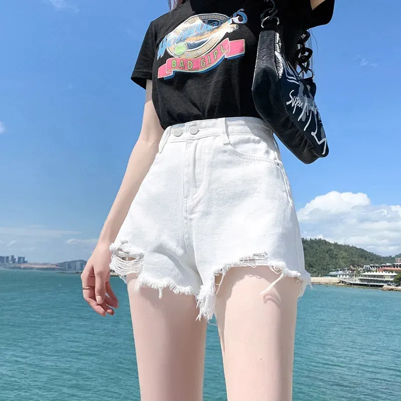 Concubine Zhu Denim Shorts Women's-8