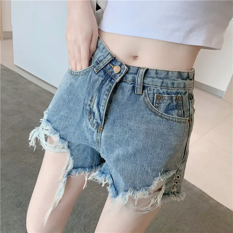 Concubine Zhu Jeans Women's Light Blue-3
