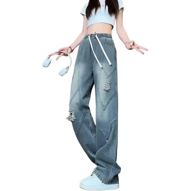 Concubine Zhu Jeans Unisex Black-8