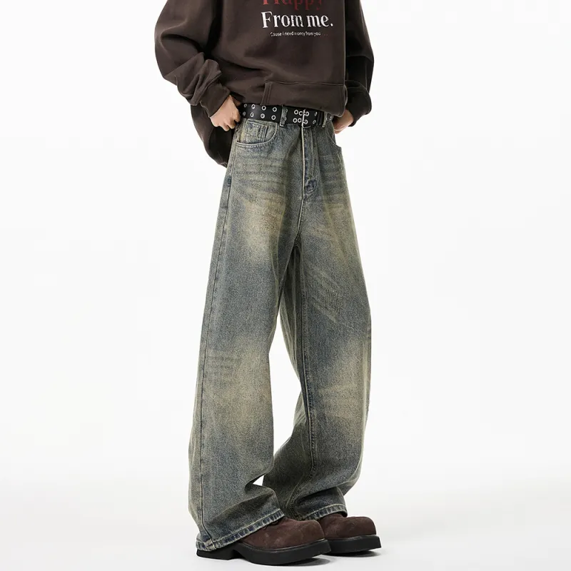 ALang Studio Jeans Unisex Vintage Blue-4