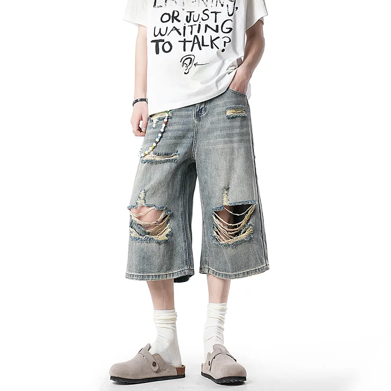 ALang Studio Denim Shorts Unisex-5