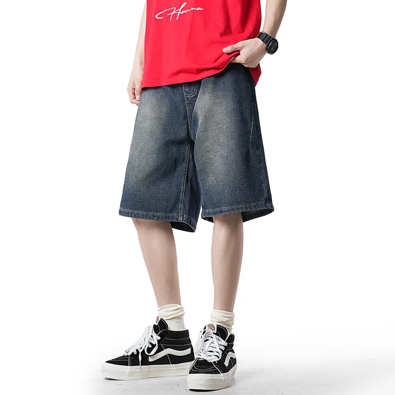 ALang Studio Denim Shorts Unisex-2