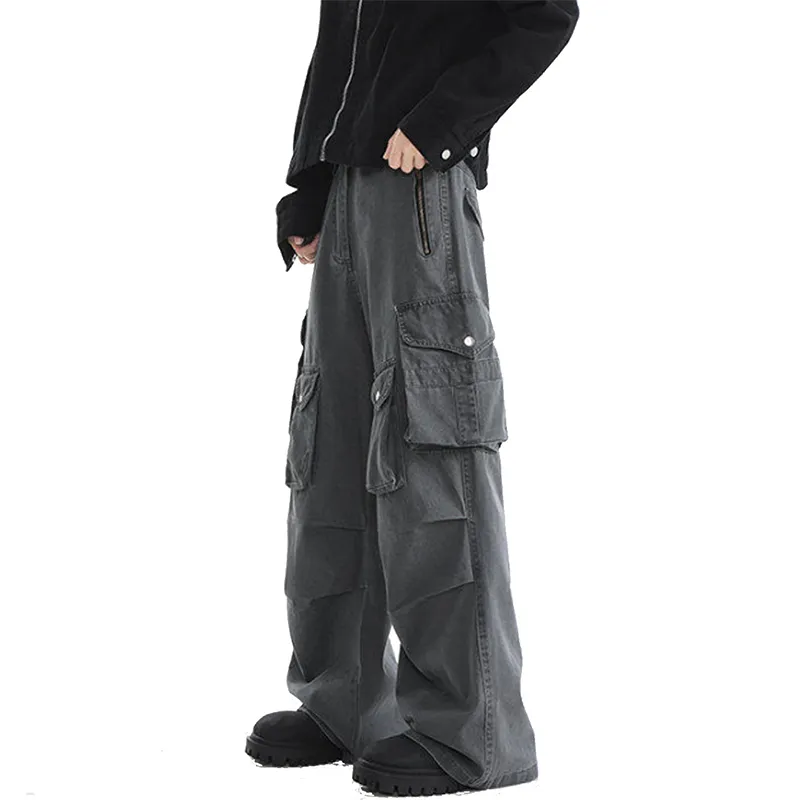 ALang Studio Casual Pants Unisex Gray-3