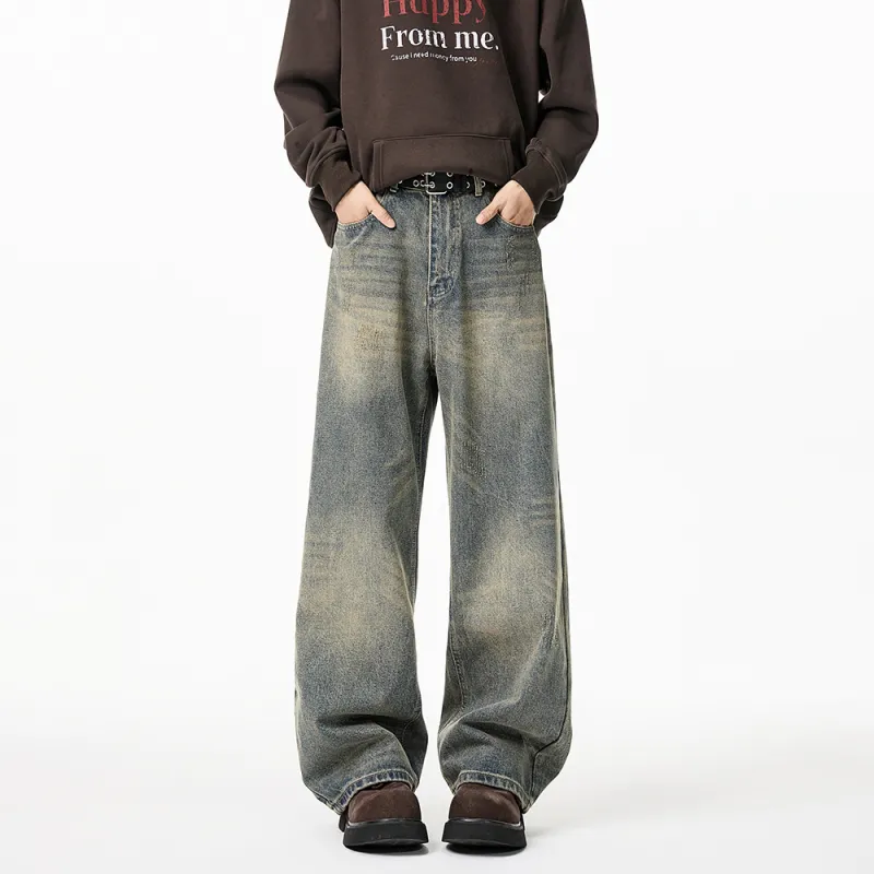 ALang Studio Jeans Unisex Vintage Blue-3