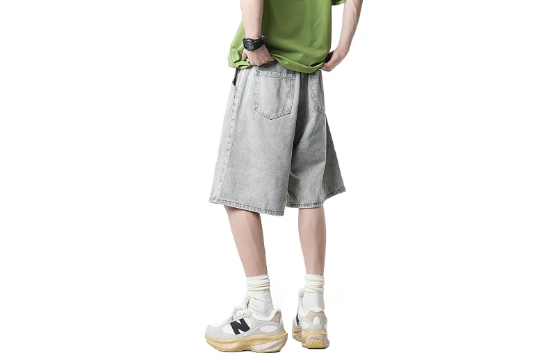 ALang Studio Denim Shorts Unisex-1