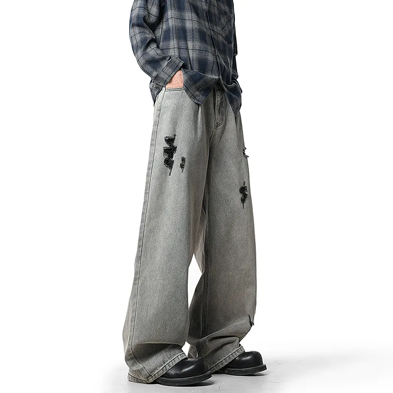 ALang Studio Jeans Unisex Gray-3