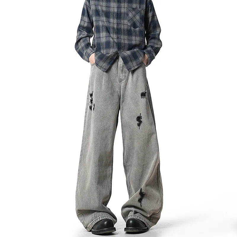 ALang Studio Jeans Unisex Gray-4