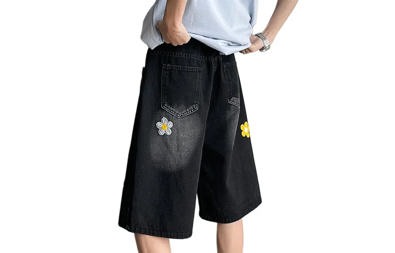 ALang Studio Denim Shorts Unisex-1