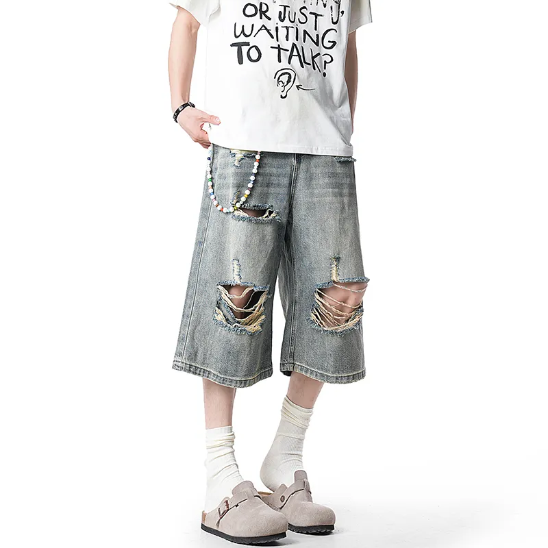 ALang Studio Denim Shorts Unisex-4