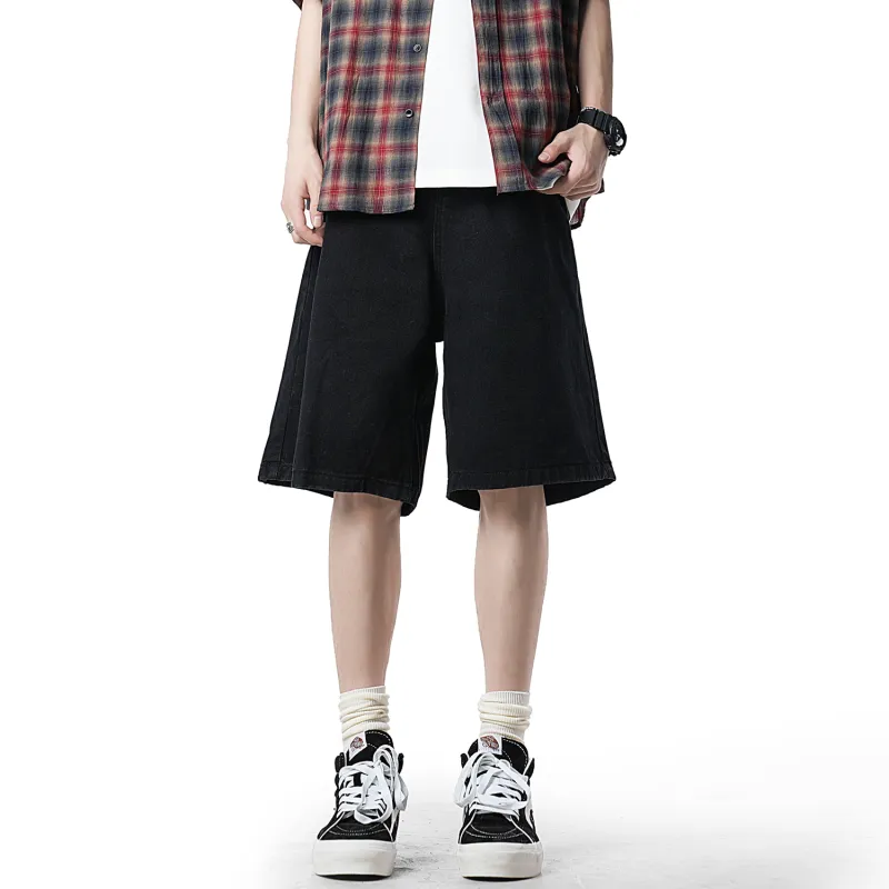 ALang Studio Denim Shorts Unisex-17