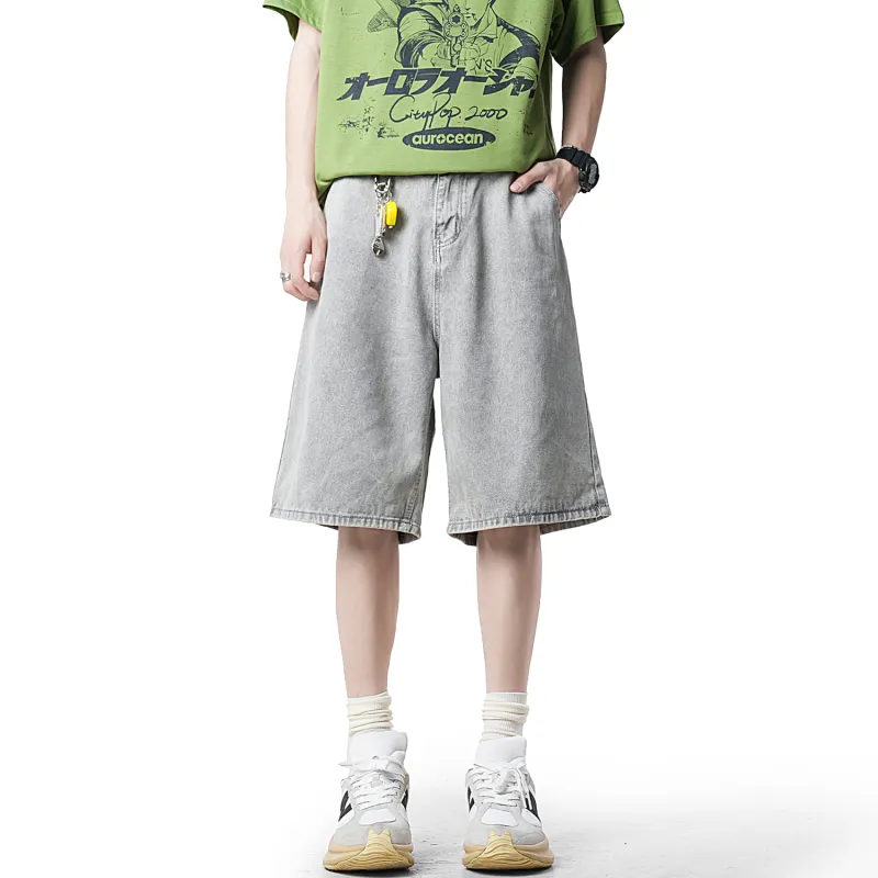 ALang Studio Denim Shorts Unisex-2